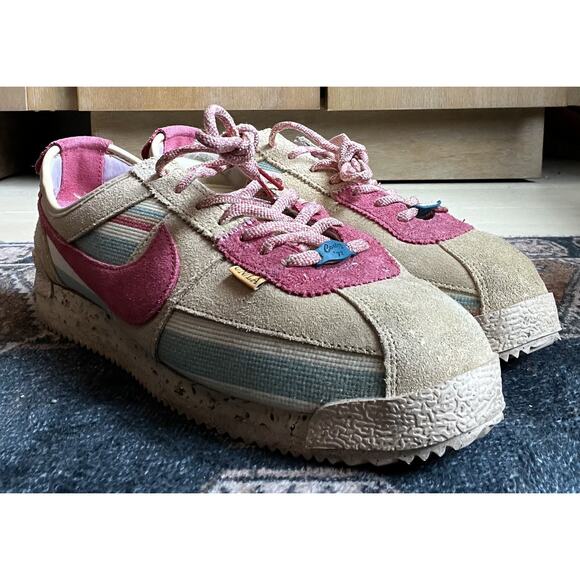 Nike Cortez x UNION LA “Sesame” Men’s Size 11.5 Sneakers Suede Canvas Retro Coll - Picture 5 of 8